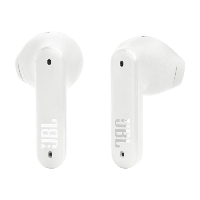 JBL Tune Flex | In-Ear Headphones - 100% Wireless - Bluetooth - Noise reduction - Stick-open design - IPX4 - White-SONXPLUS Granby