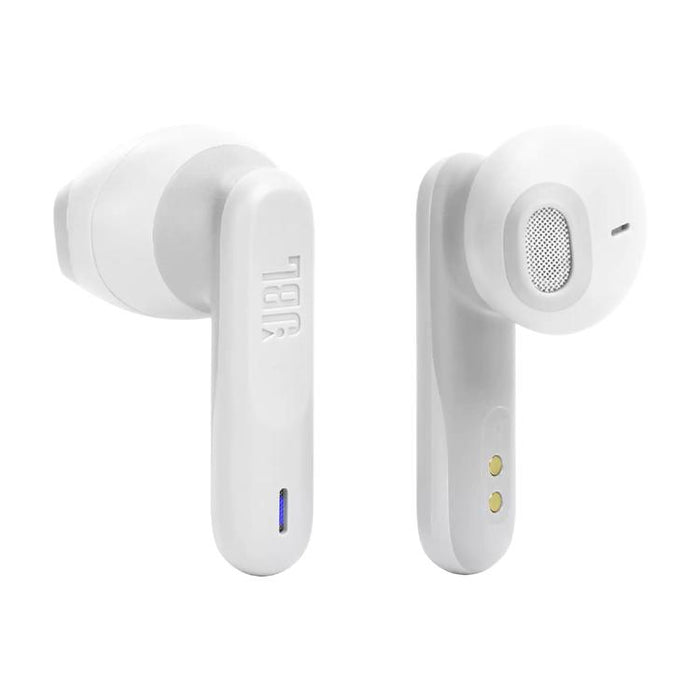 JBL Vibe Flex | In-Ear Headphones - Wireless - Bluetooth - Stick-open design - Smart Ambient Technology - White-SONXPLUS Granby