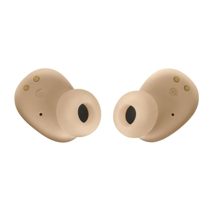 JBL Vibe Buds | Écouteurs intra-auriculaires - Sans fil - Bluetooth - Technologie Smart Ambient - Beige-SONXPLUS Granby