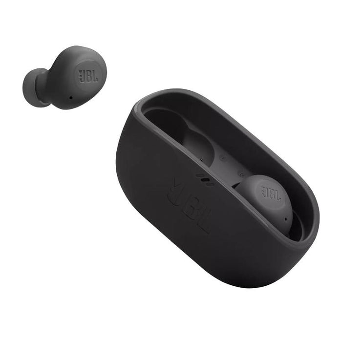 JBL Vibe Buds | In-Ear Headphones - Wireless - Bluetooth - Smart Ambient Technology - Black-SONXPLUS Granby