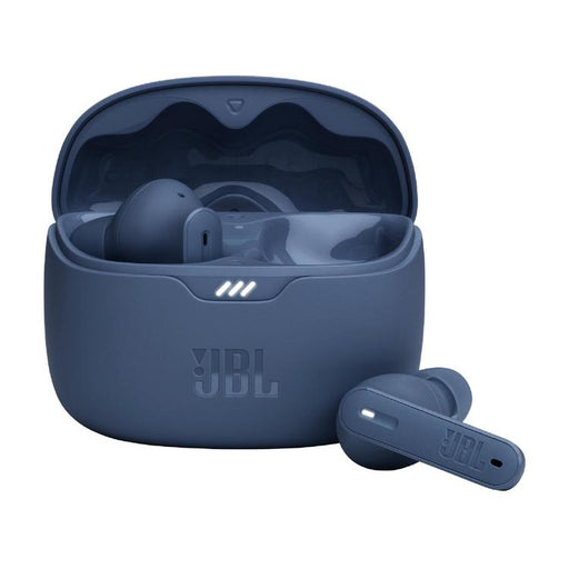 JBL Tune Beam | Écouteurs intra-auriculaires - 100% Sans fil - Bluetooth - Smart Ambient - Conception Stick-open - Bleu-SONXPLUS Granby