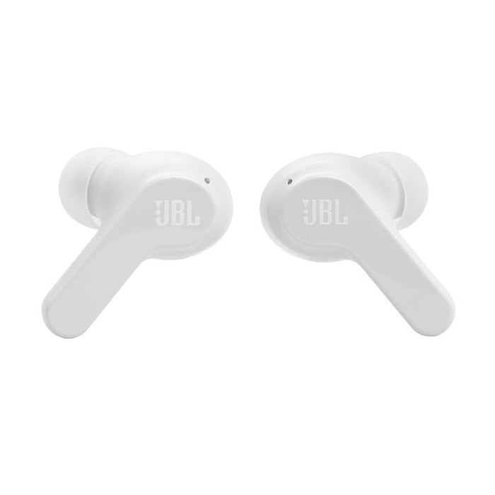 JBL Vibe Beam | In-Ear Headphones - Wireless - Bluetooth - Smart Ambient Technology - White-SONXPLUS Granby