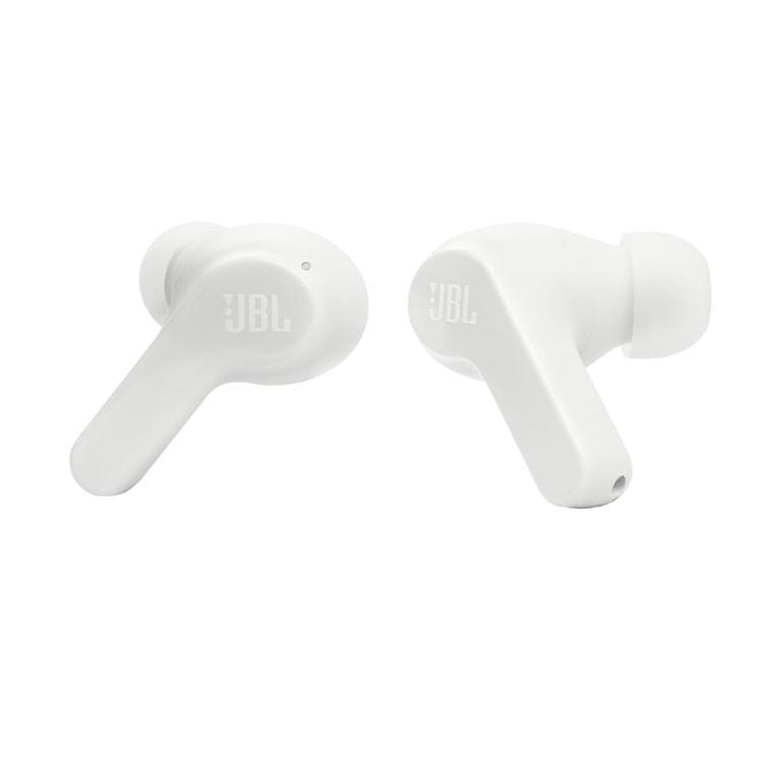 JBL Vibe Beam | In-Ear Headphones - Wireless - Bluetooth - Smart Ambient Technology - White-SONXPLUS Granby