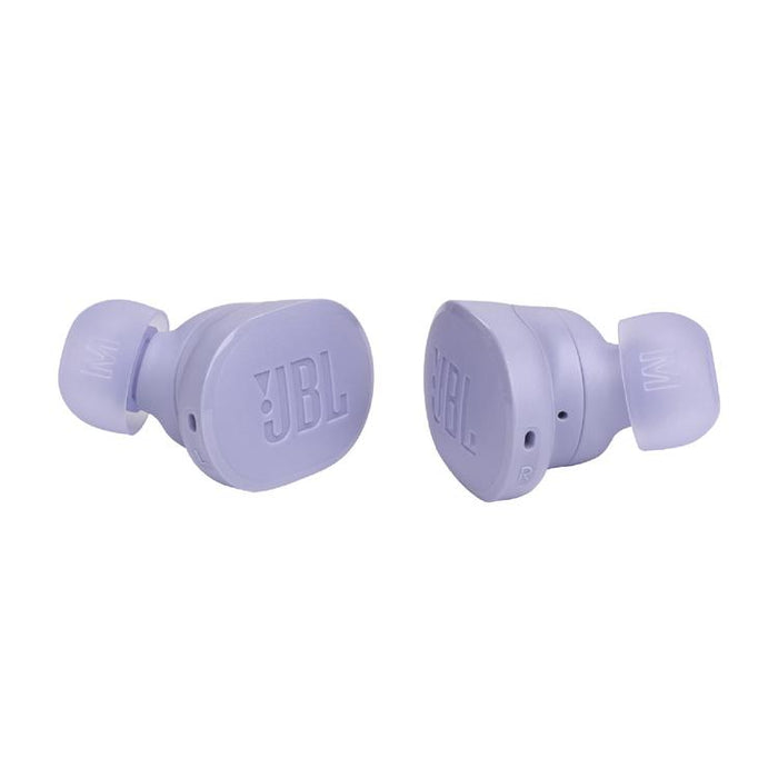 JBL Tune Buds | In-Ear Headphones - 100% Wireless - Bluetooth - Noise cancelling - 4 microphones - Purple-SONXPLUS Granby