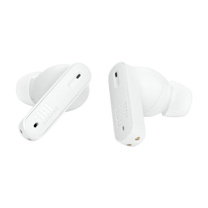 JBL Tune Beam | In-Ear Headphones - 100% Wireless - Bluetooth - Smart Ambient - Stick-open Design - White-SONXPLUS Granby