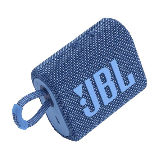 JBL Go 3 Eco | Mini Speaker - Ultra-portable - Bluetooth - IP67 - Blue-SONXPLUS Granby