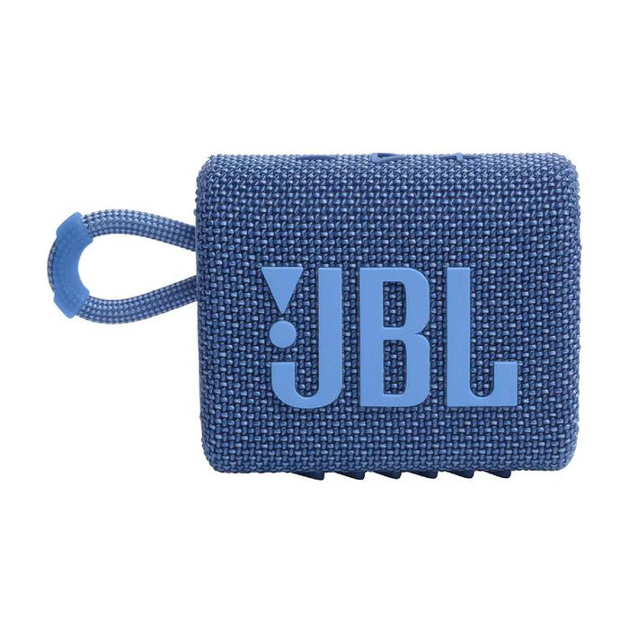 JBL Go 3 Eco | Mini Haut-parleur - Ultra-portable - Bluetooth - IP67 - Bleu-SONXPLUS Granby