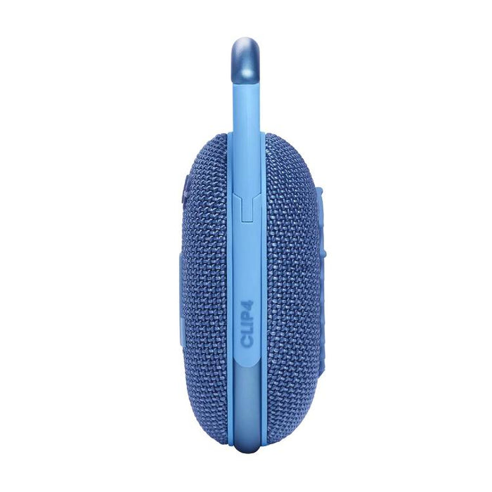 JBL Clip 4 Eco | Haut-parleur - Ultra-portable - Étanche - Bluetooth - Mousqueton intégré - Bleu-SONXPLUS Granby