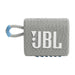 JBL Go 3 Eco | Mini Haut-parleur - Ultra-portable - Bluetooth - IP67 - Blanc-SONXPLUS Granby