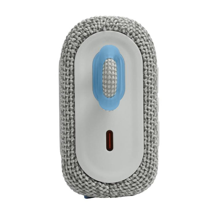 JBL Go 3 Eco | Mini Haut-parleur - Ultra-portable - Bluetooth - IP67 - Blanc-SONXPLUS Granby