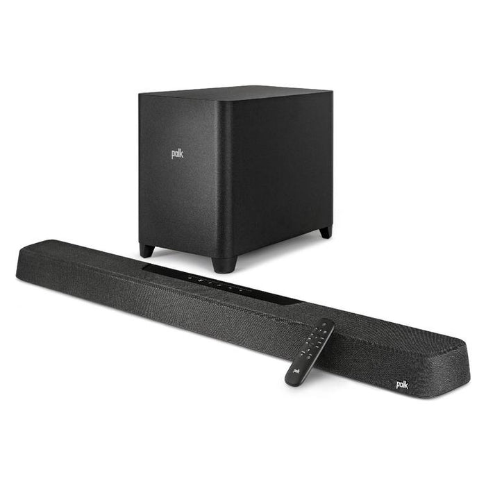 Polk MagniFi MAX AX | Système Cinéma maison 5.1.2 - Barre de son Max - 1 Caisson de graves 10" sans fil - Noir-SONXPLUS Granby