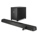 Polk MagniFi MAX AX SR | 7.1.2 Home Theater System - Soundbar - 10" Wireless Subwoofer - Dolby Atmos - Black-SONXPLUS Granby