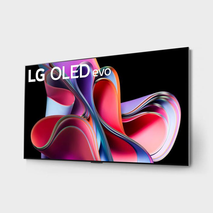 LG OLED83G3PUA | 83" 4K OLED Evo Smart TV - Gallery Edition - G3 Series - HDR Cinema - IA a9 Gen.6 4K Processor - Black-SONXPLUS Granby