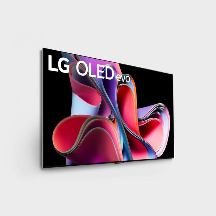 LG OLED83G3PUA | 83" 4K OLED Evo Smart TV - Gallery Edition - G3 Series - HDR Cinema - IA a9 Gen.6 4K Processor - Black-SONXPLUS Granby