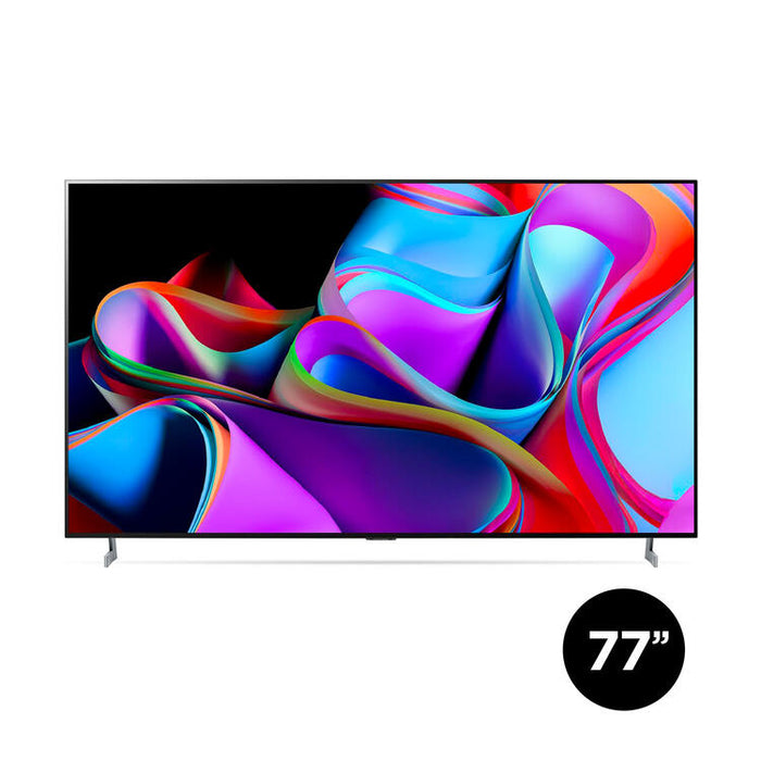 LG OLED77Z3PUA | 77" 8K OLED Evo Smart TV - Z3 Series - ThinQ AI - Processor α9 AI 8K Gen6 - Black-SONXPLUS Granby