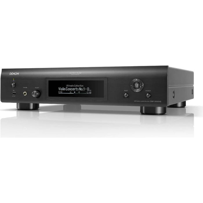 Denon DNP-2000NE | High Resolution Network Player - Integrated HEOS - Wi-fi - Black-SONXPLUS Granby