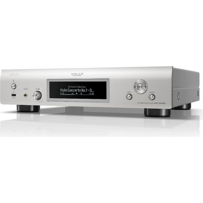 Denon DNP-2000NE | High resolution network player - HEOS integrated - Wi-fi - Silver-SONXPLUS Granby