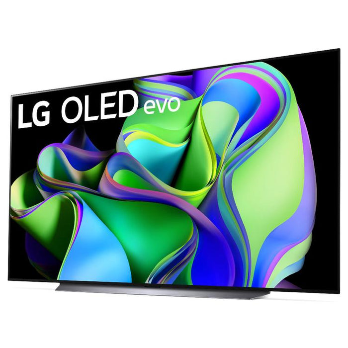 LG OLED83C3PUA | Téléviseur intelligent 83" OLED evo 4K - Série C3 - HDR - Processeur IA a9 Gen6 4K - Noir-SONXPLUS Granby