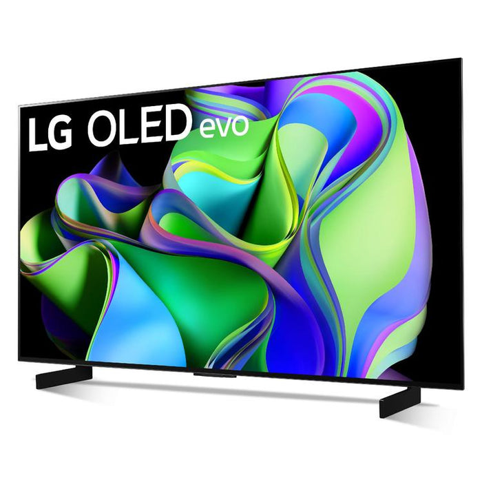 LG OLED42C3PUA | Smart TV 42" OLED evo 4K - C3 Series - HDR - Processor IA a9 Gen6 4K - Black-SONXPLUS Granby