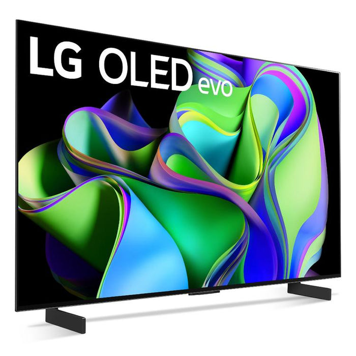 LG OLED42C3PUA | Smart TV 42" OLED evo 4K - C3 Series - HDR - Processor IA a9 Gen6 4K - Black-SONXPLUS Granby