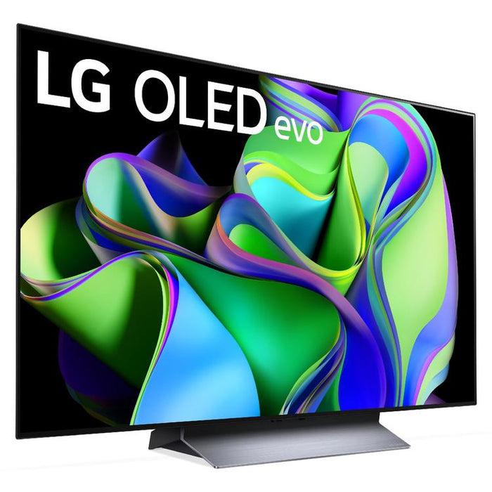 LG OLED48C3PUA | Smart TV 48" OLED evo 4K - C3 Series - HDR - Processor IA a9 Gen6 4K - Black-SONXPLUS Granby