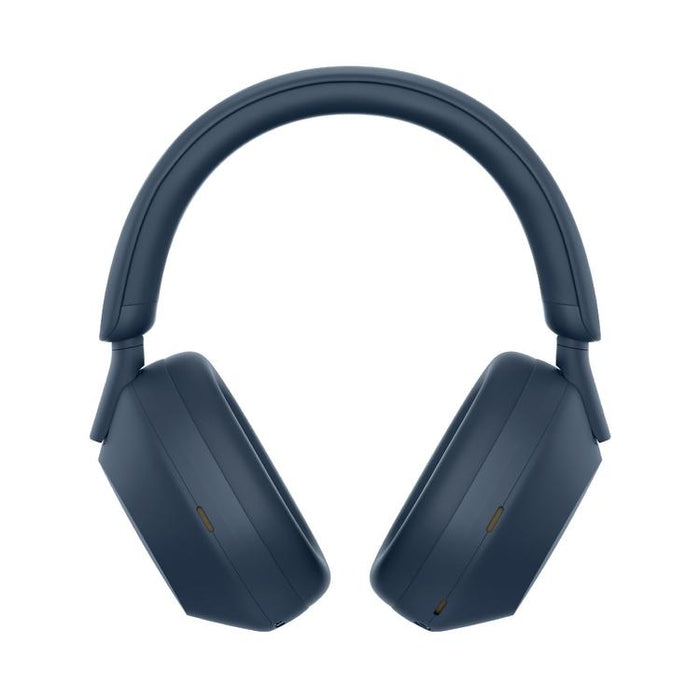 Sony WH-1000XM5/L | Écouteurs sans fil circum-auriculaires - Réduction de bruit - 8 Microphones - Bleu-SONXPLUS Granby