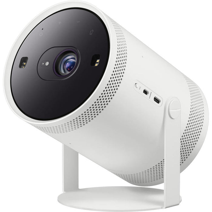 Samsung SP-LFF3CLAXXZC | Portable projector - The Freestyle 2nd Gen. - Compact - Full HD - 360 degree sound - White-SONXPLUS Granby