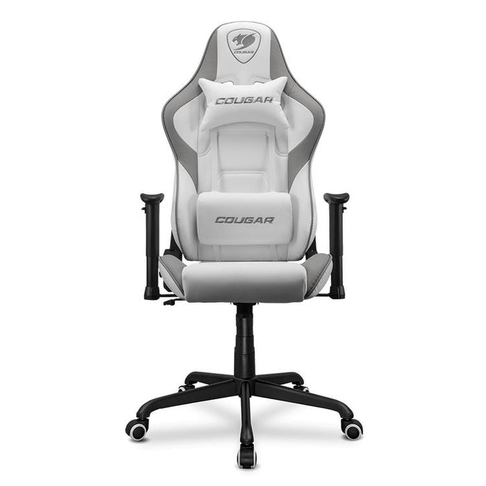 Cougar Armor Elite 300114 | Play chair - Ergonomic and adjustable - PVC Leather - White-SONXPLUS Granby