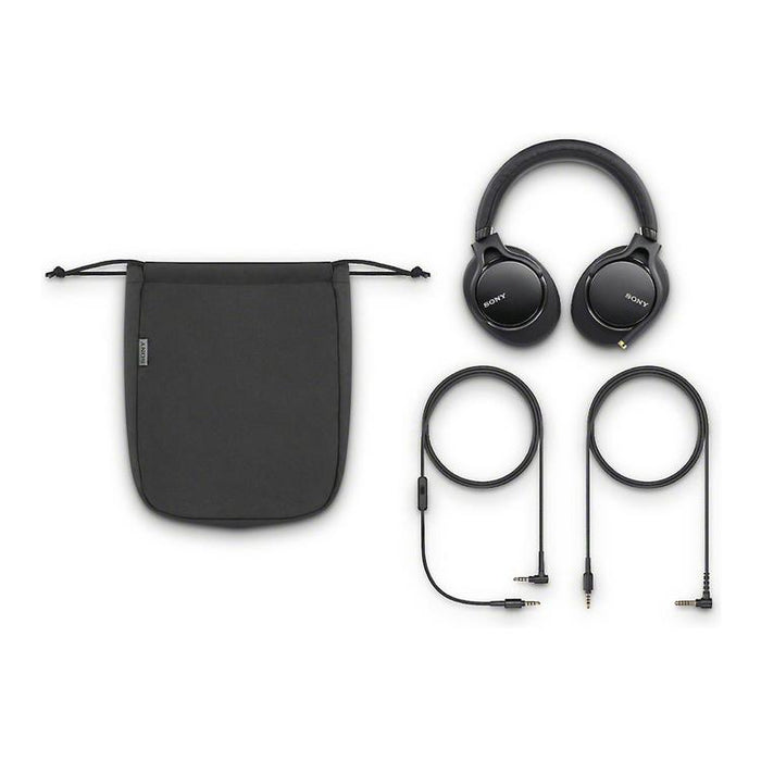 Sony MDR-1AM2 | Headset with microphone - Full size - Wired - 3.5 mm jack - Black-SONXPLUS Granby