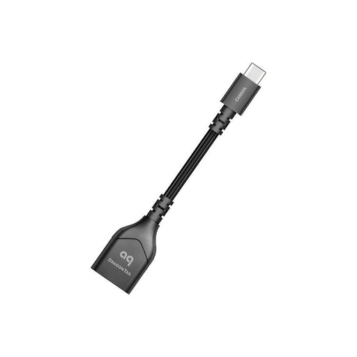 Audioquest DragonTail | USB Cable Male to Female - USB 0,112m - Black-SONXPLUS Granby