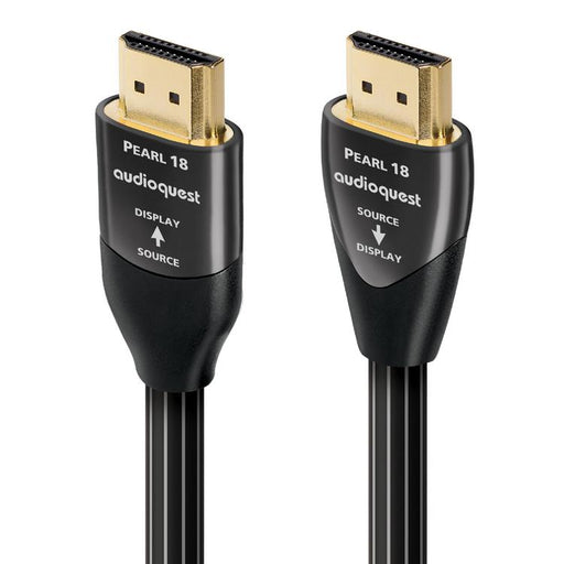 Audioquest Pearl | Câble HDMI actif - Transfert jusqu'à 8K Ultra HD - HDR - eARC - 18 Gbps - 15 Mètres-SONXPLUS Granby