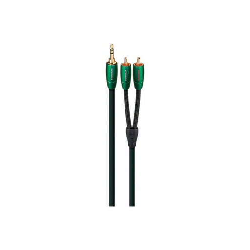 Audioquest Evergreen | 3.5mm to RCA Cable - Gold Plated RCA Plug - 1 Meter-SONXPLUS Granby