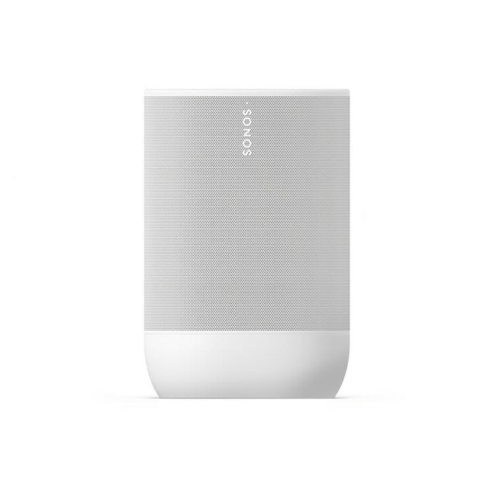 Sonos Move 2 | Haut-parleur sans fil - Stéréo - Commande Vocale - Jusqu'à 24 heures d'autonomies - Blanc-SONXPLUS Granby