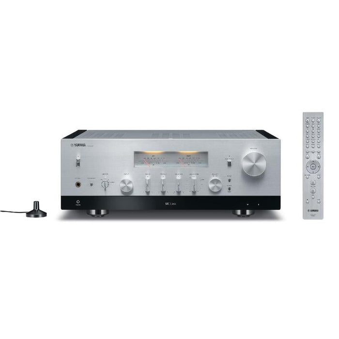 Yamaha RN2000A | Hi-Fi Stereo Network Receiver with MusicCast - 120 W + 120 W - Airplay - Silver-SONXPLUS Granby