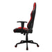 Cougar Armor Elite 300219 | Play chair - Ergonomic and adjustable - PVC Leather - Black/Red-SONXPLUS Granby