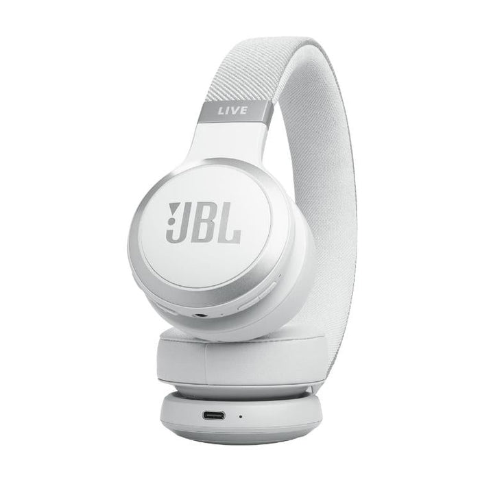 JBL Live 670NC | Around-Ear Headphones - Wireless - Bluetooth - White-Sonxplus Granby