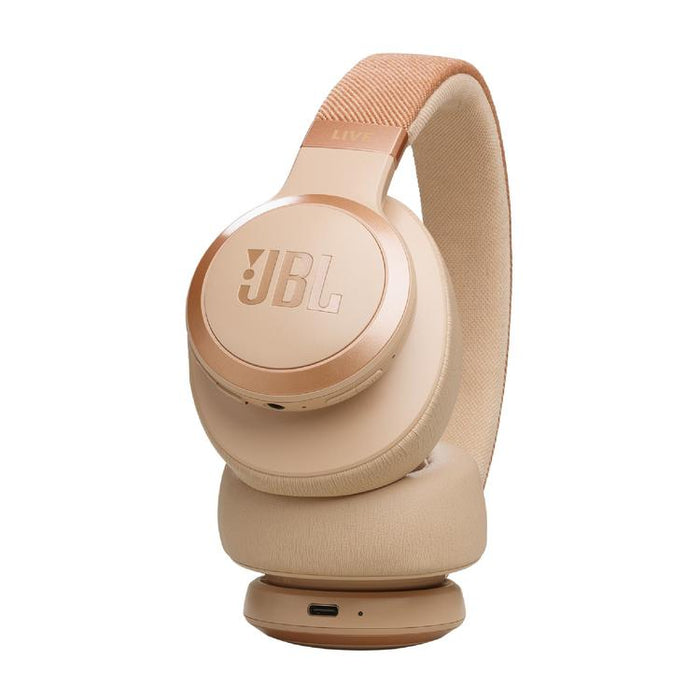 JBL Live 770NC | Around-Ear Headphones - Wireless - Bluetooth - Sable-Sonxplus Granby