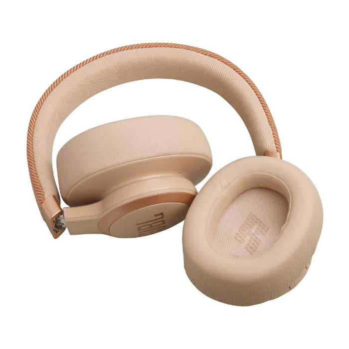 JBL Live 770NC | Écouteurs circum-auriculaires - Sans fil - Bluetooth - Sable-Sonxplus Granby