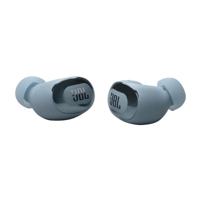 JBL Live Buds 3 | In-Ear Headphones - 1.45" LED Touch Screen - Bluetooth - Blue-SONXPLUS Granby