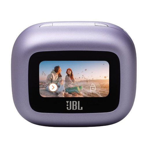 JBL Live Buds 3 | Écouteurs intra-auriculaires - Écran tactile LED 1,45" - Bluetooth - Mauve-SONXPLUS Granby