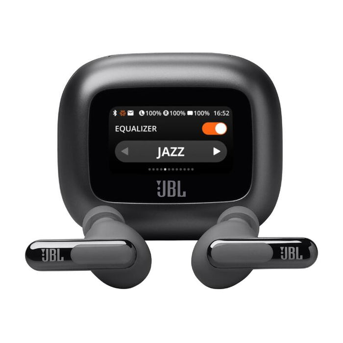 JBL Live Beam 3 | Écouteurs intra-auriculaires - Écran tactile LED 1,45" - Noir-SONXPLUS Granby