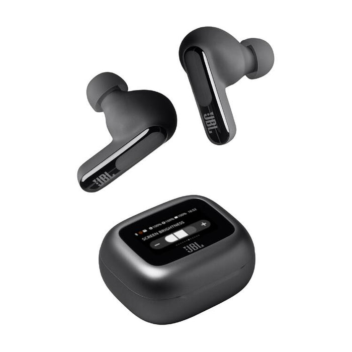 JBL Live Beam 3 | Écouteurs intra-auriculaires - Écran tactile LED 1,45" - Noir-SONXPLUS Granby