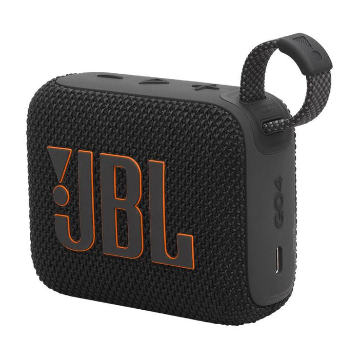 JBL GO 4 | Mini haut-parleur portable - Bluetooth - IP67 - Noir-Sonxplus Granby