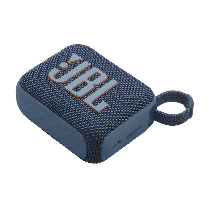 JBL GO 4 | Mini portable speaker - Bluetooth - IP67 - Blue-Sonxplus Granby