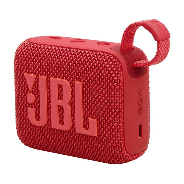 JBL GO 4 | Mini haut-parleur portable - Bluetooth - IP67 - Rouge-Sonxplus Granby