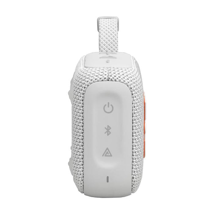 JBL GO 4 | Mini haut-parleur portable - Bluetooth - IP67 - Blanc-Sonxplus Granby