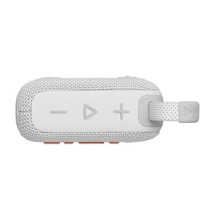 JBL GO 4 | Mini haut-parleur portable - Bluetooth - IP67 - Blanc-Sonxplus Granby