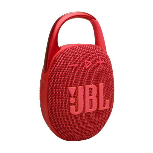 JBL Clip 5 | Haut-parleur à mousqueton portable - Bluetooth - IP67 - Rouge-Sonxplus Granby