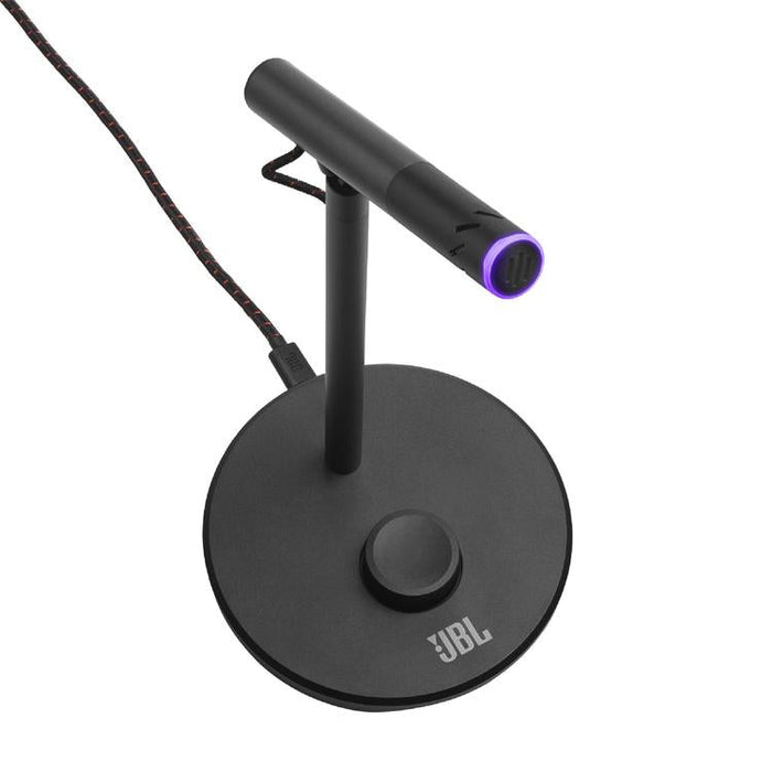 JBL Quantum Stream Talk USB | Conversation Microphone - 3.5mm Input - Black-Sonxplus Granby