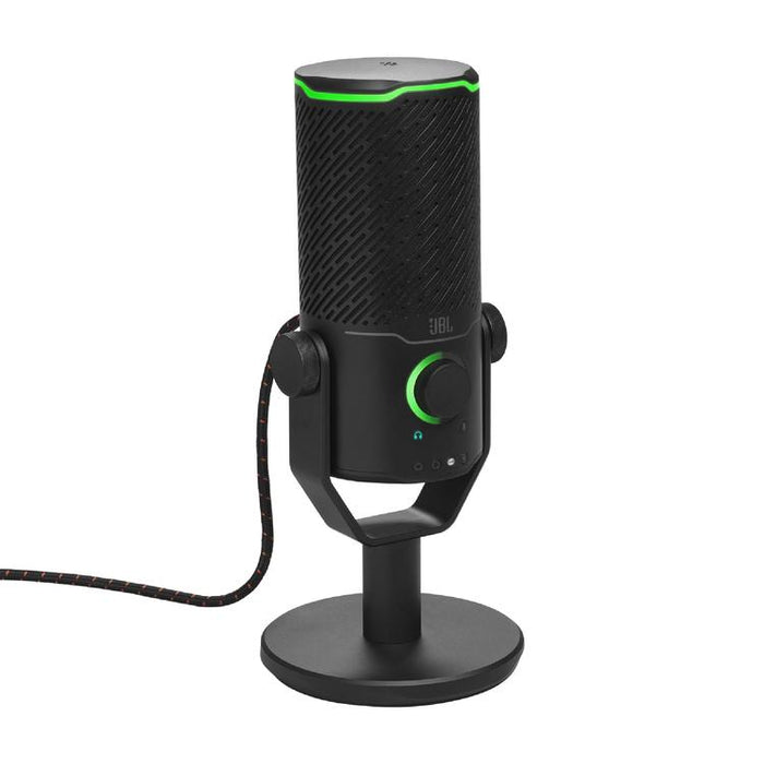 JBL Quantum Stream Studio | Microphone de studio - Entrée 3,5mm - Noir-Sonxplus Granby